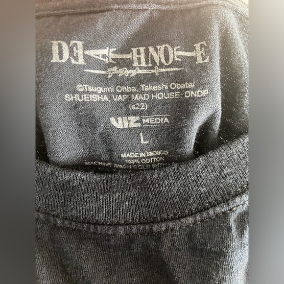 Death Note - Near & Mello Large Black T Shirt - - Picture 4 of 4